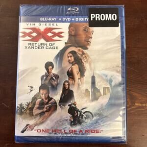xXx: Return of Xander Cage (Blu-ray + DVD + Digital HD) Vin Diesel NEW SEALED